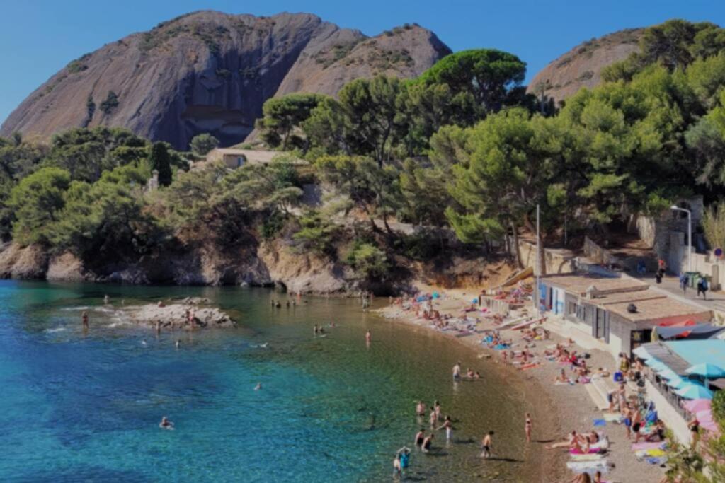 La Ciotat Beau T3, Mer, Centre, Climatisation, Parking Prive Gratuit المظهر الخارجي الصورة