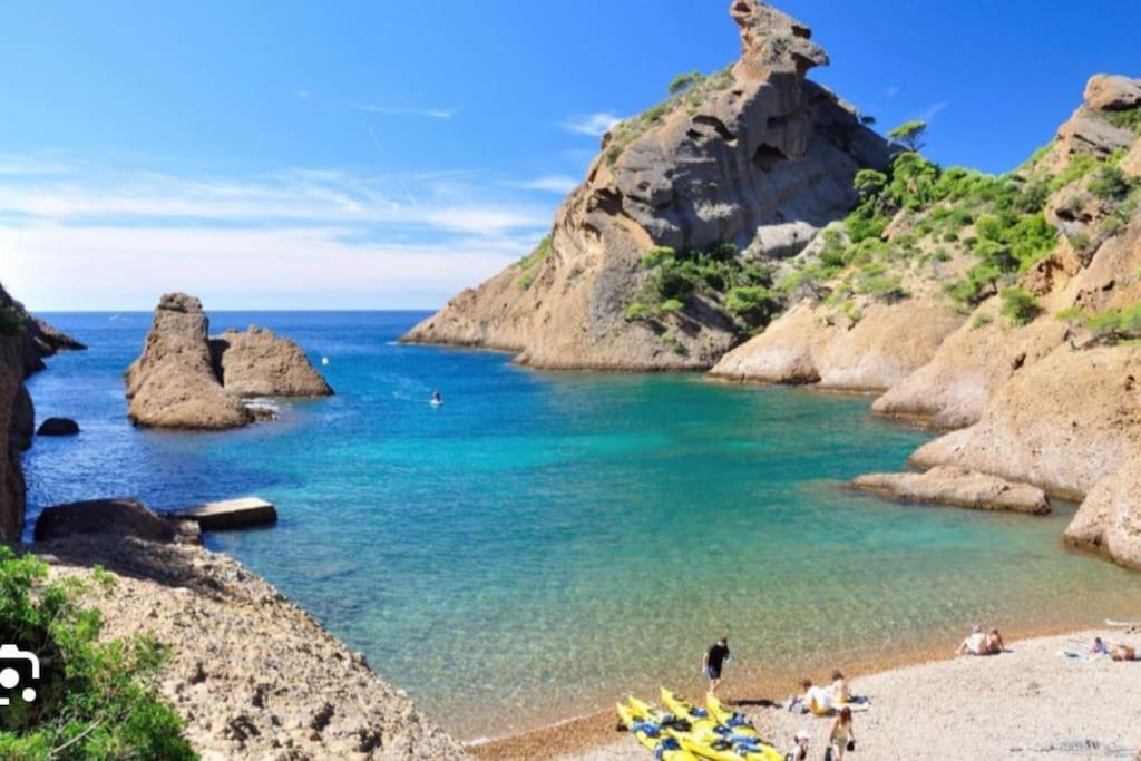 La Ciotat Beau T3, Mer, Centre, Climatisation, Parking Prive Gratuit المظهر الخارجي الصورة